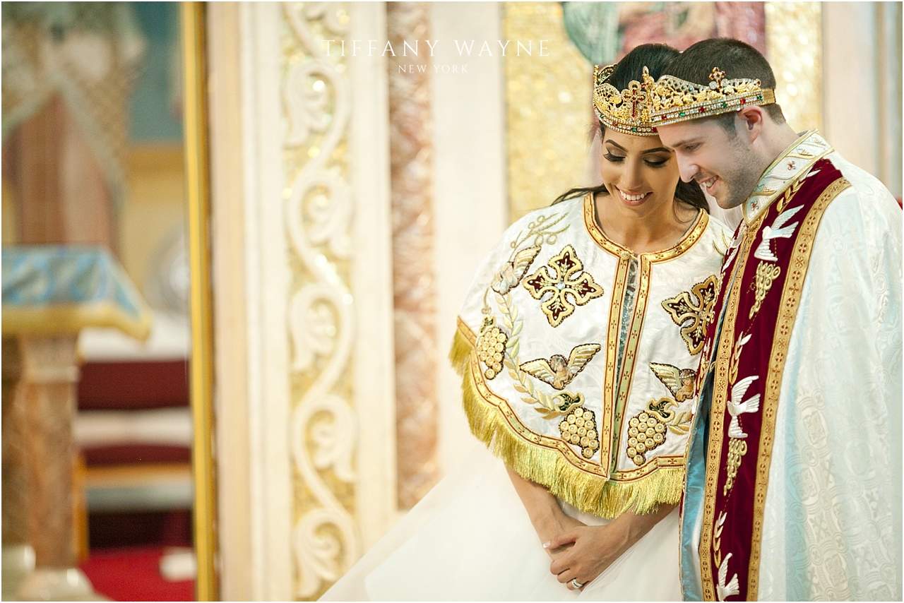 egyptian wedding ceremony bride and groom