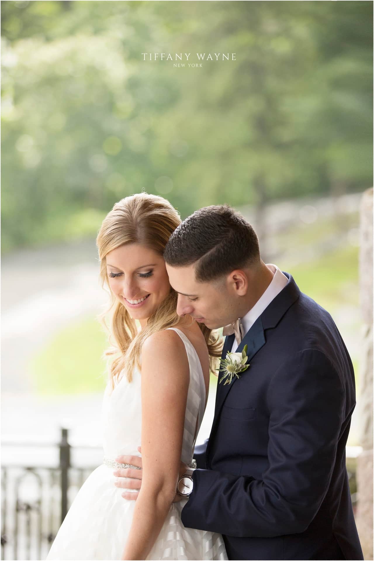 Navy and ivory wedding details for wedding at Inn at the Erlowest