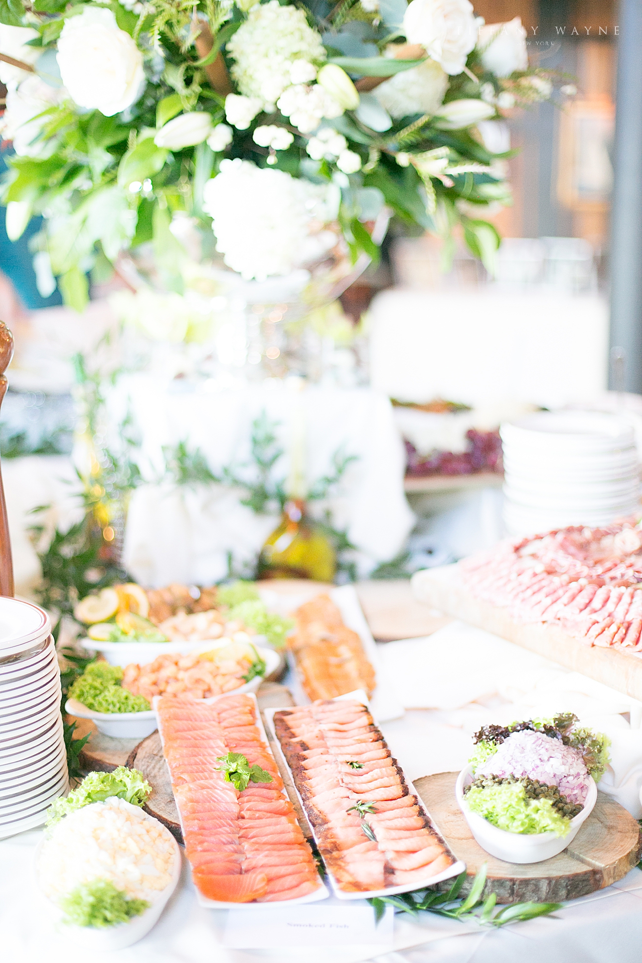 lake George Club catering photographed by wedding photographer Tiffany Wayne