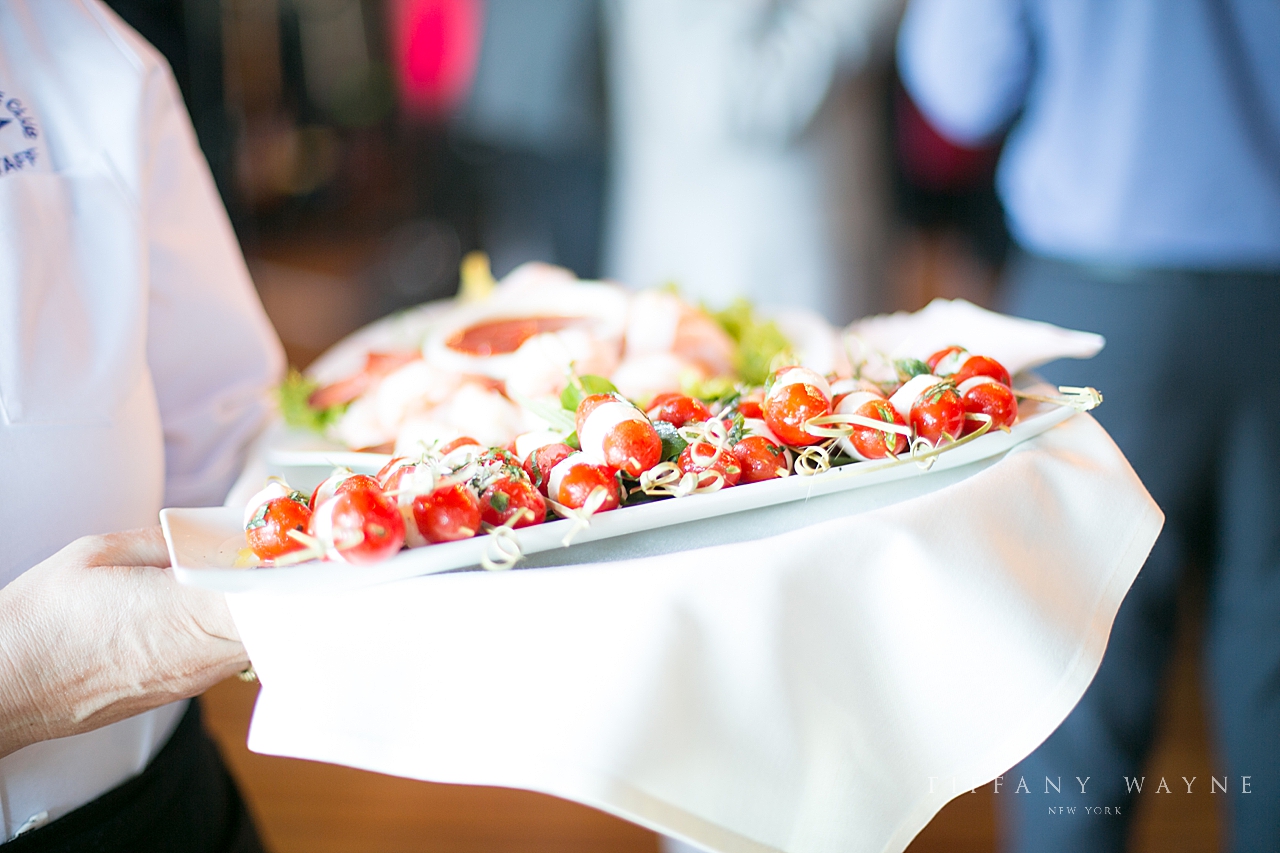 appetizers photographed by wedding photographer Tiffany Wayne