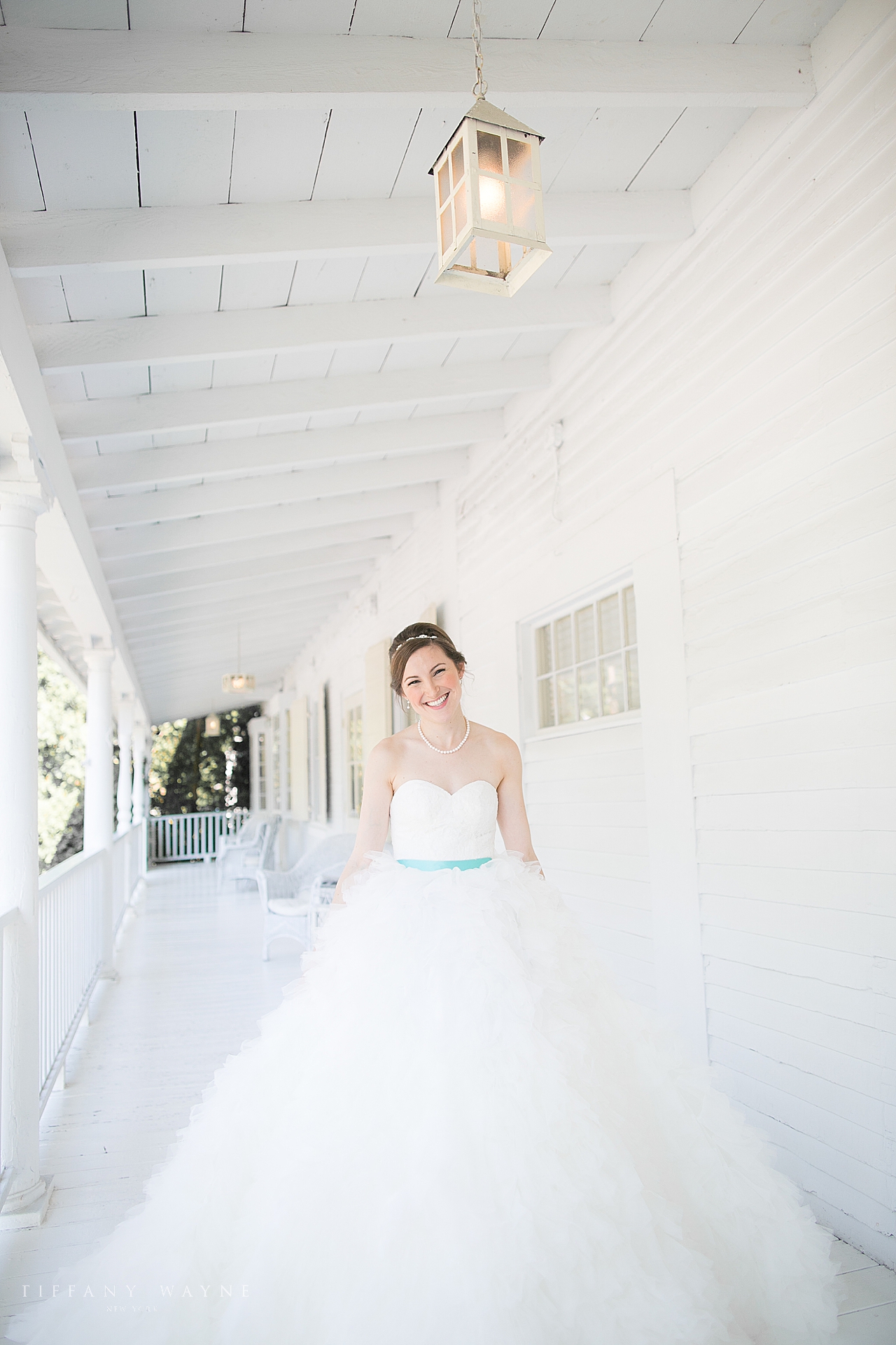 first look on wedding day photographed by wedding photographer Tiffany Wayne Photography