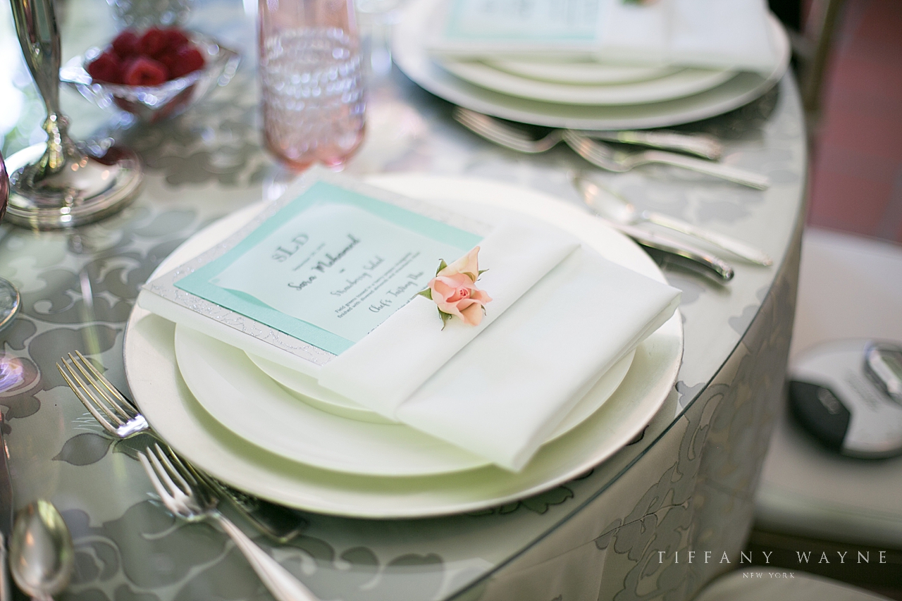 reception details at Lord Thompson Manor photographed by CT wedding photographer Tiffany Wayne Photography