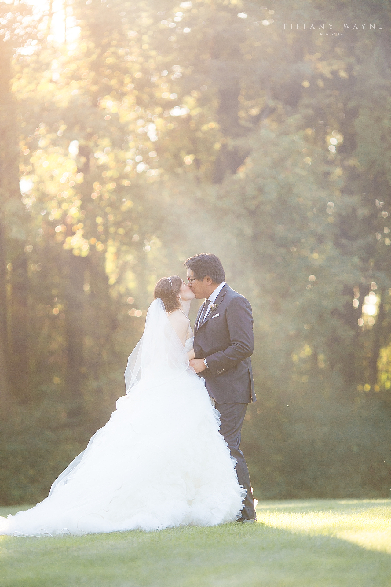 romantic wedding portraits with wedding photographer Tiffany Wayne Photography