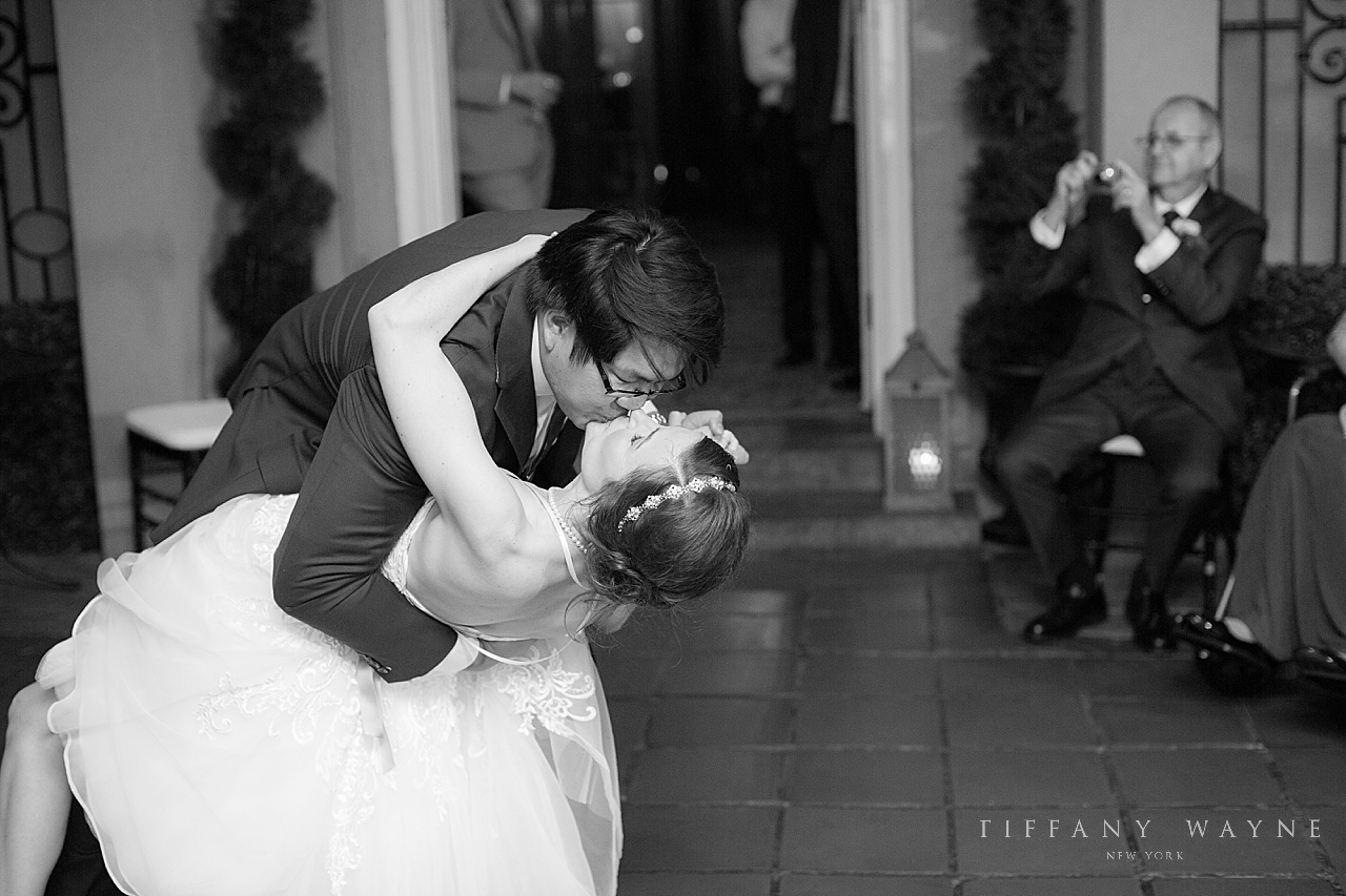 first dance photographed by wedding photographer Tiffany Wayne Photography